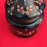 Ancient enamelled Victorian candy box