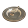 Silver plate and spoon, Orfèvrerie Saint Médard, Paris, 1950