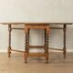 Victorian gateleg dining table, circa 1890