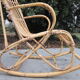 Rocking rattan 60s