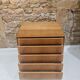 Oak chest of drawers