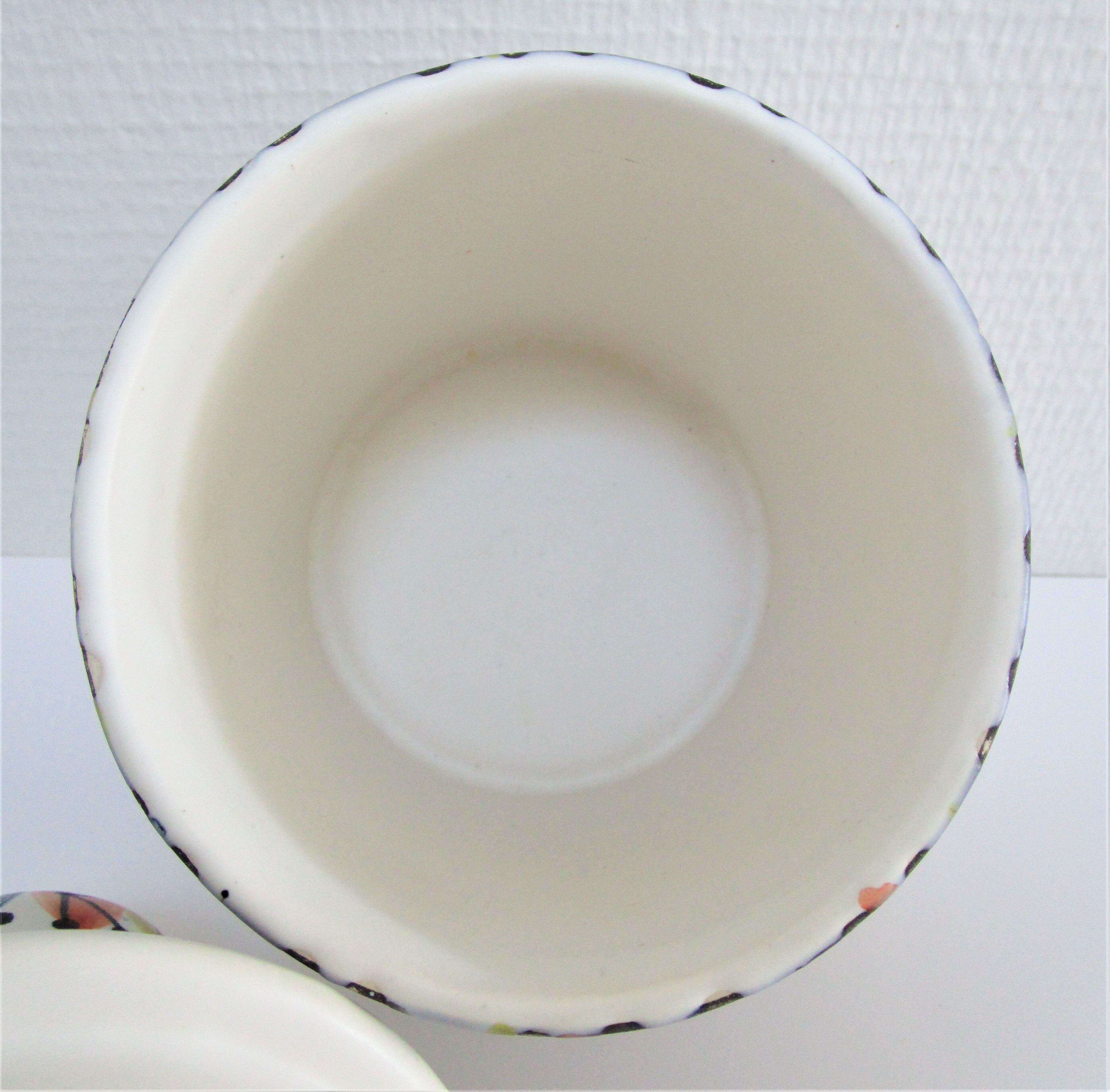 Ceramic sugar pot vallauris decoration pyjamas Roger Capron