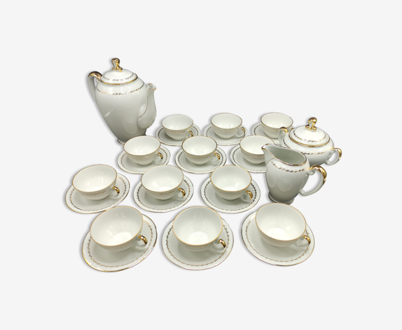 SFP porcelain coffee service - 12 people