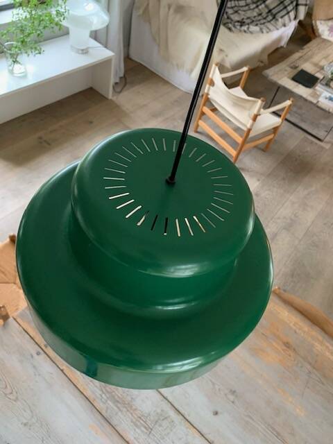 Large Jo Hammerborg pendant light from the 70s