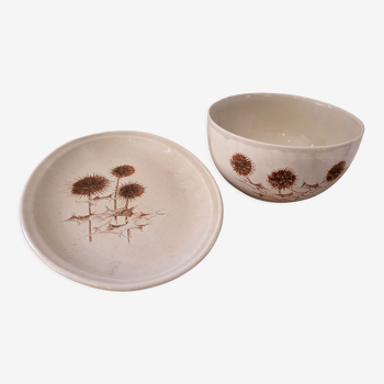 Sarreguemines sandstone dishes