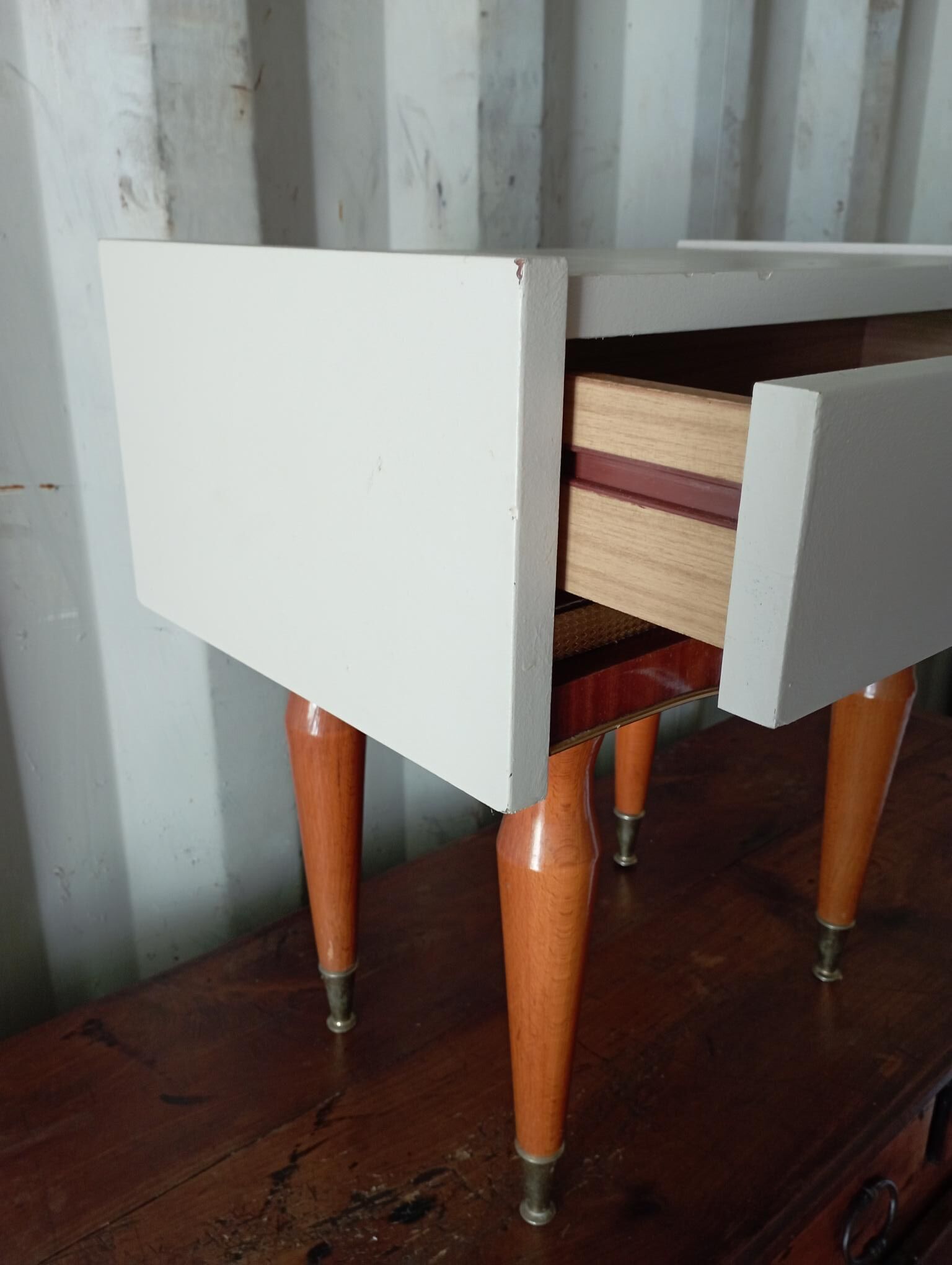 Vintage bedside table