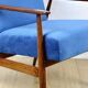 Vintage Easy Armchair 'Lis', 1970s blue - 2 pieces available