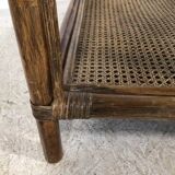 rattan coffee table