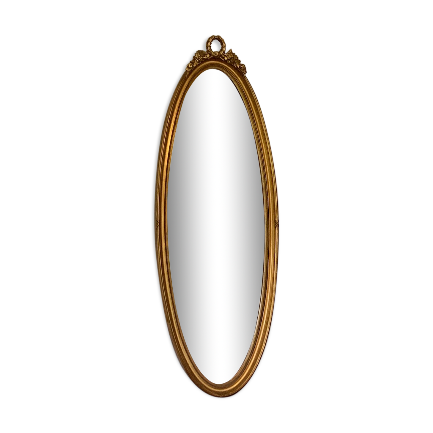 Miroir ovale Empire 100x35cm
