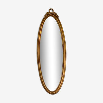 Miroir ovale Empire 100x35cm