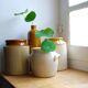 Stoneware bottle