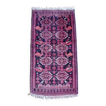 Handmade Belouch Persian rug 198x109cm