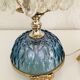 Paire de lampes en verre style Hollywood Regency, circa 1960