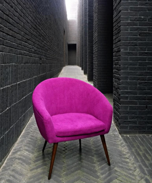 Mid century polish club chair Emil from late 60s