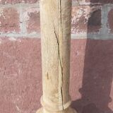 Solid oak column