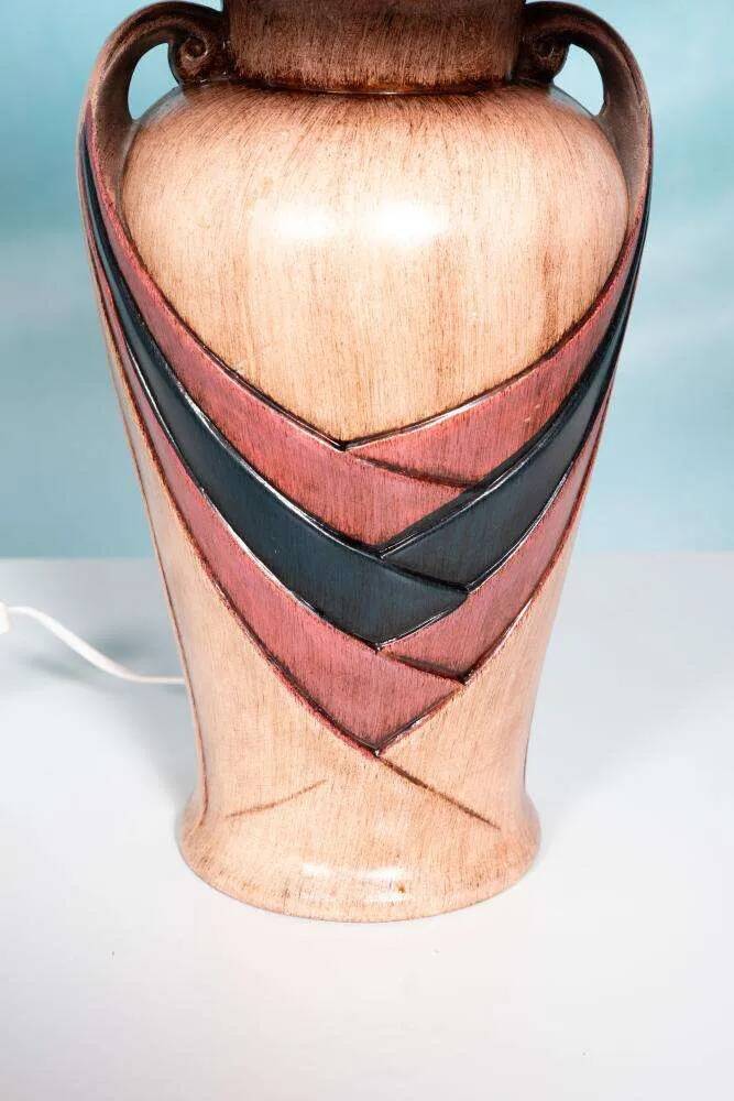 Scandinavian bohemian table lamp from the 70s/80s, postmodern.