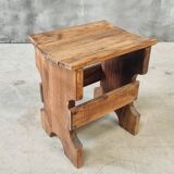 Vintage stool footstool plant table side table
