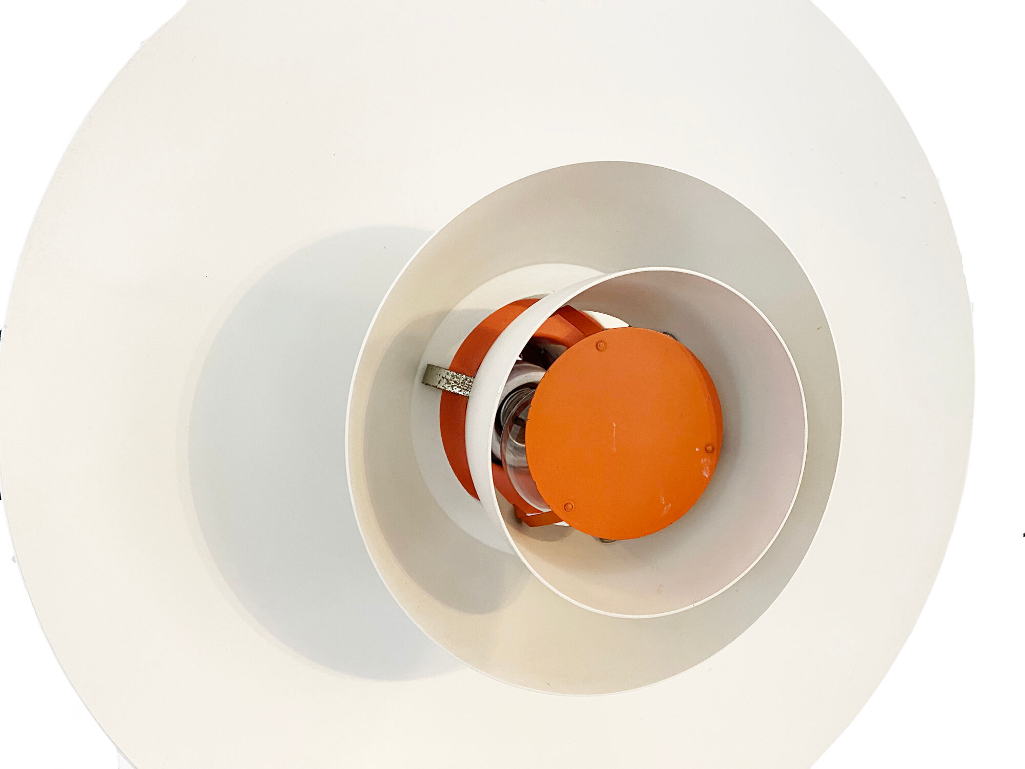 Pendant light PH 4/3 by Poul Henningsen for Louis Poulsen. Denmark 1970s