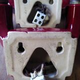 Pair of Art Deco ceramic wall sconces