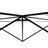 Table basse vintage « ALANDA » de style Paolo Piva