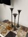 Trio of Memphis candlesticks