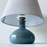 Lamp in enamelled sandstone