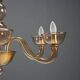 Venetian blown glass chandelier - Mid-20th century Murano
