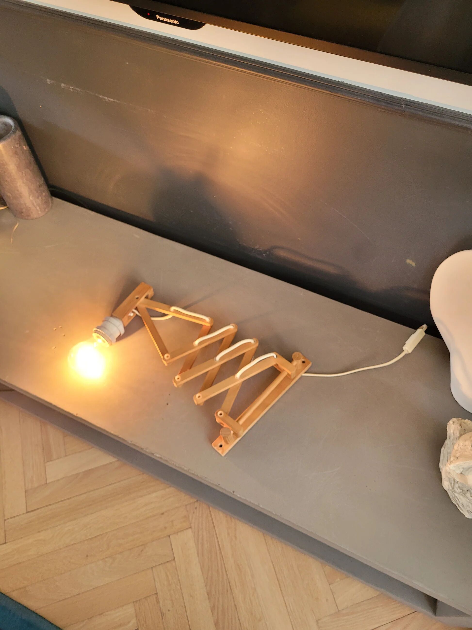 Translandia accordion wall light - Scandinavian 1960s