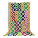 Handmade moroccan berber rug 245 x 133 cm
