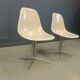 Chaises Eames La Fonda par Herman Miller, ensemble de 2 années 1960