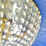 Pair of large 55cm tassel ceiling lights