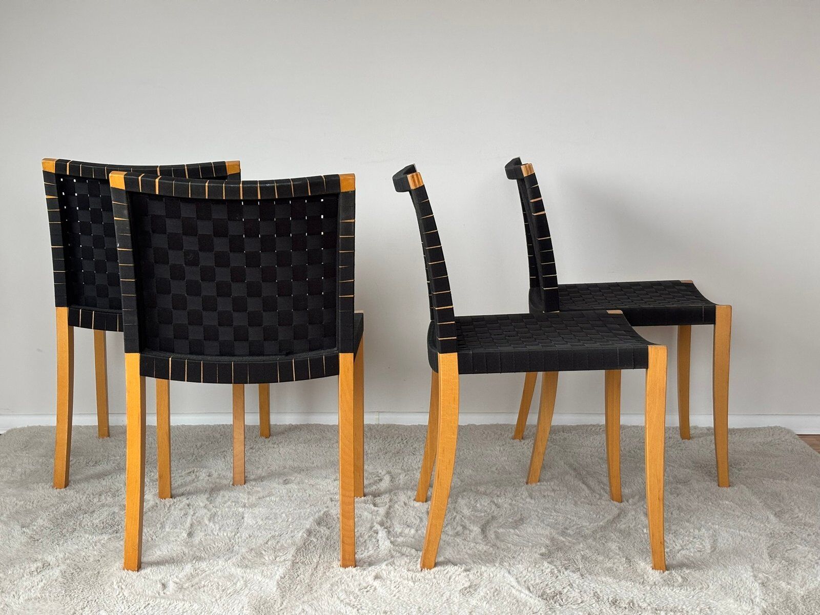 Model 737 chairs by Peter Maly for Thonet, 1990s set of 4