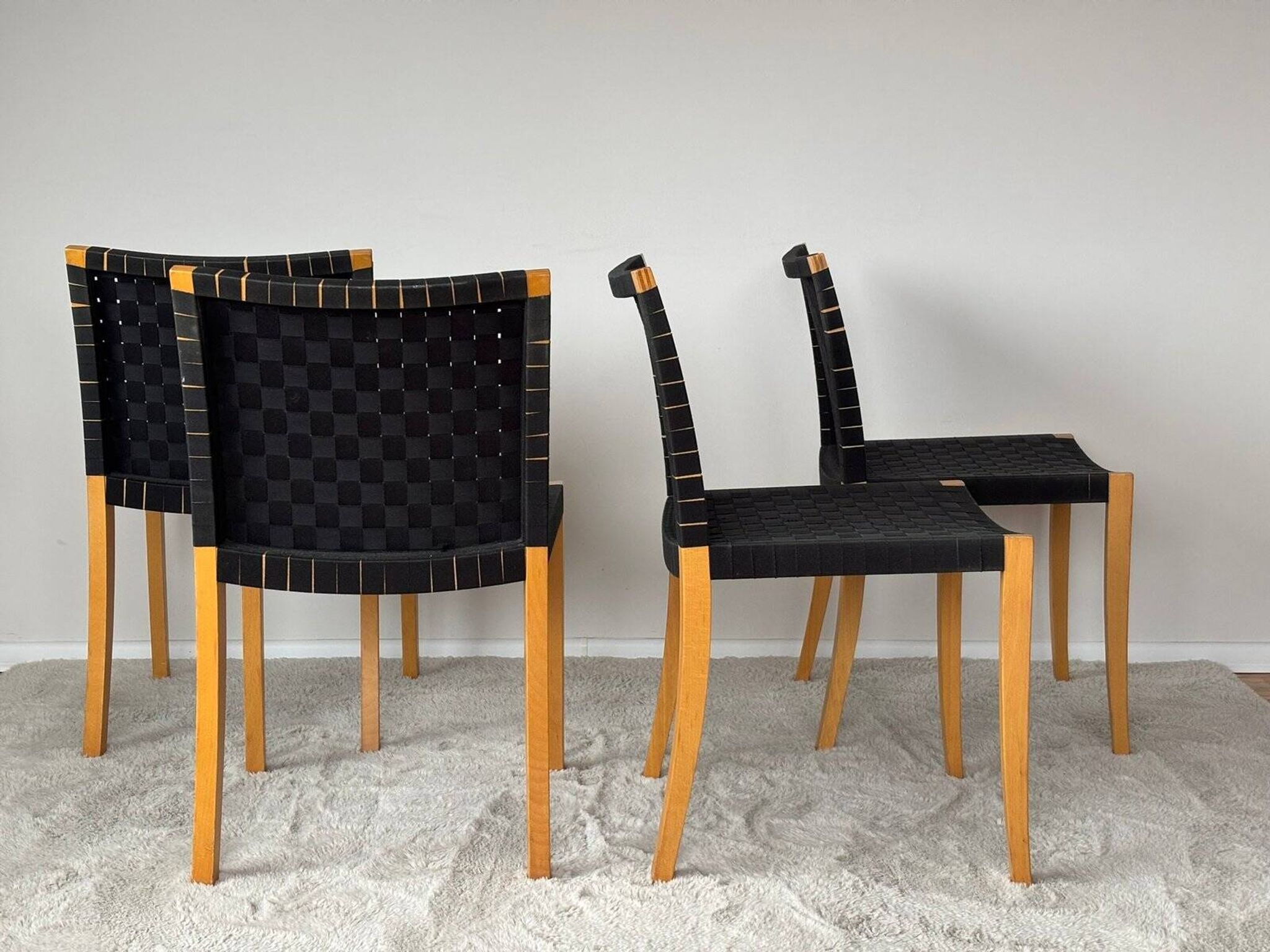 Model 737 chairs by Peter Maly for Thonet, 1990s set of 4