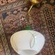 60s glass pendant light