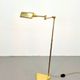 Brass Adjustable Floor Reading Lamp, 1970s