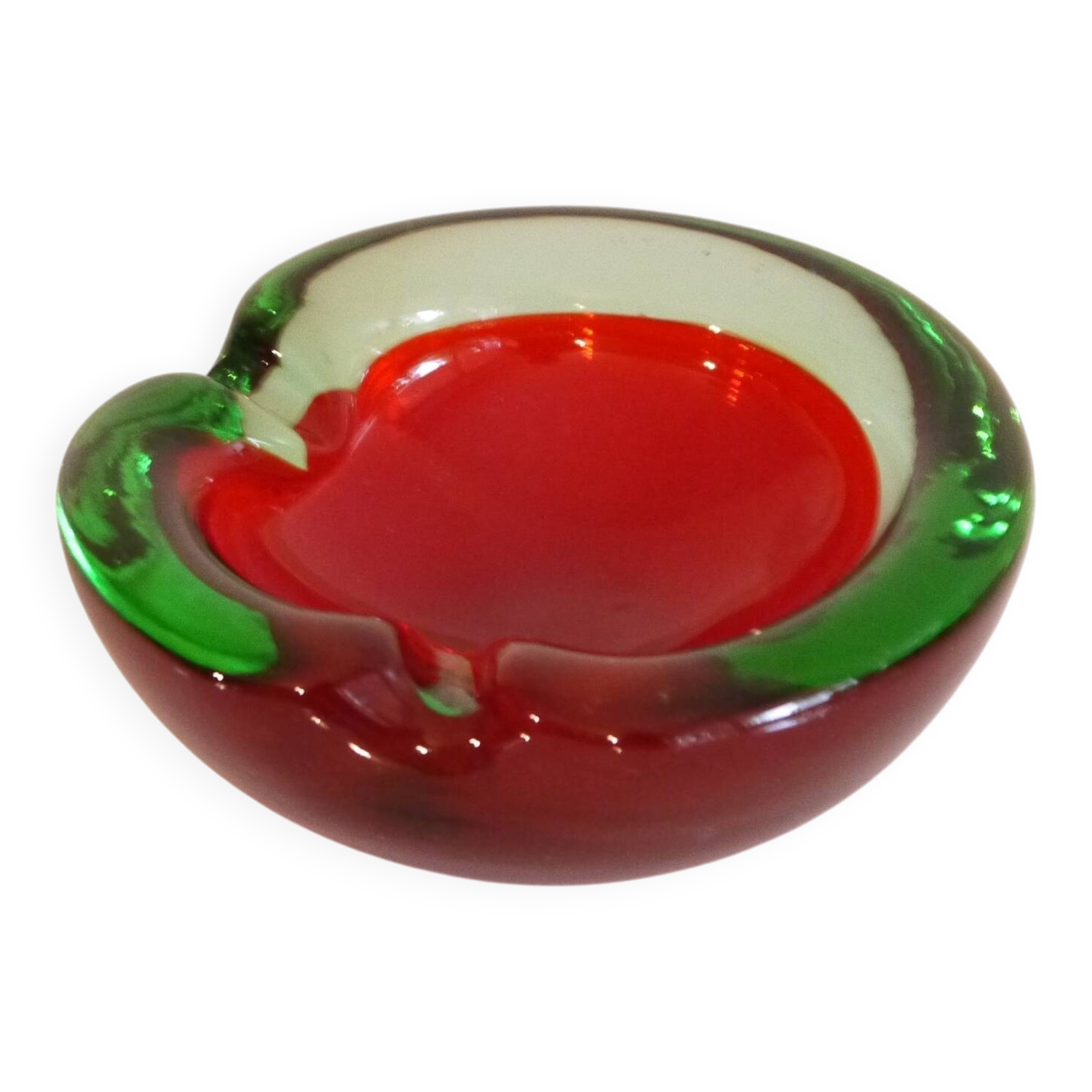 Vide poche en verre de Murano 1970
