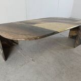 Vintage marble coffee table, 1970s