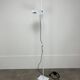 Vintage 70s floor lamp in white metal