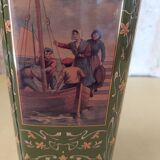 Antique metal box Chicory Leroux