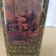 Antique metal box Chicory Leroux