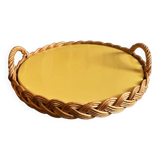 wicker tray