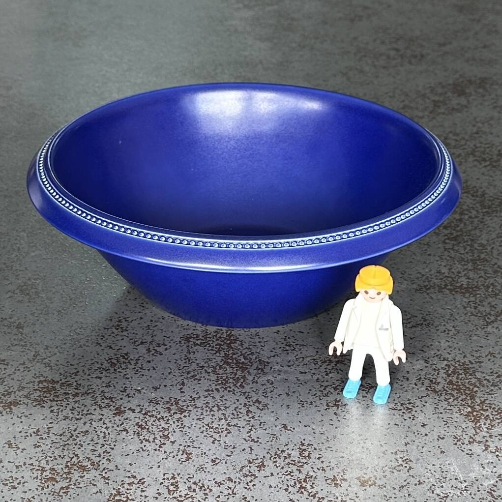 Small Vintage Ceramic Salad Bowl Höganäs Stengods - Scandinavian