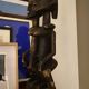 Sculpture couple bois