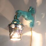 Ceramic Seahorse Lantern from Vietri Sul Mare, Italy 1960S.