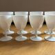 8 verres Cristal d’Arques blanc opaque