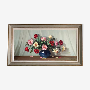 Vintage flower painting