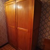 Parisian wardrobe vintage golden oak