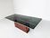 Dining Table by Romeo Rega for Mario Sabot, Burl Wood and Glass, 1970s