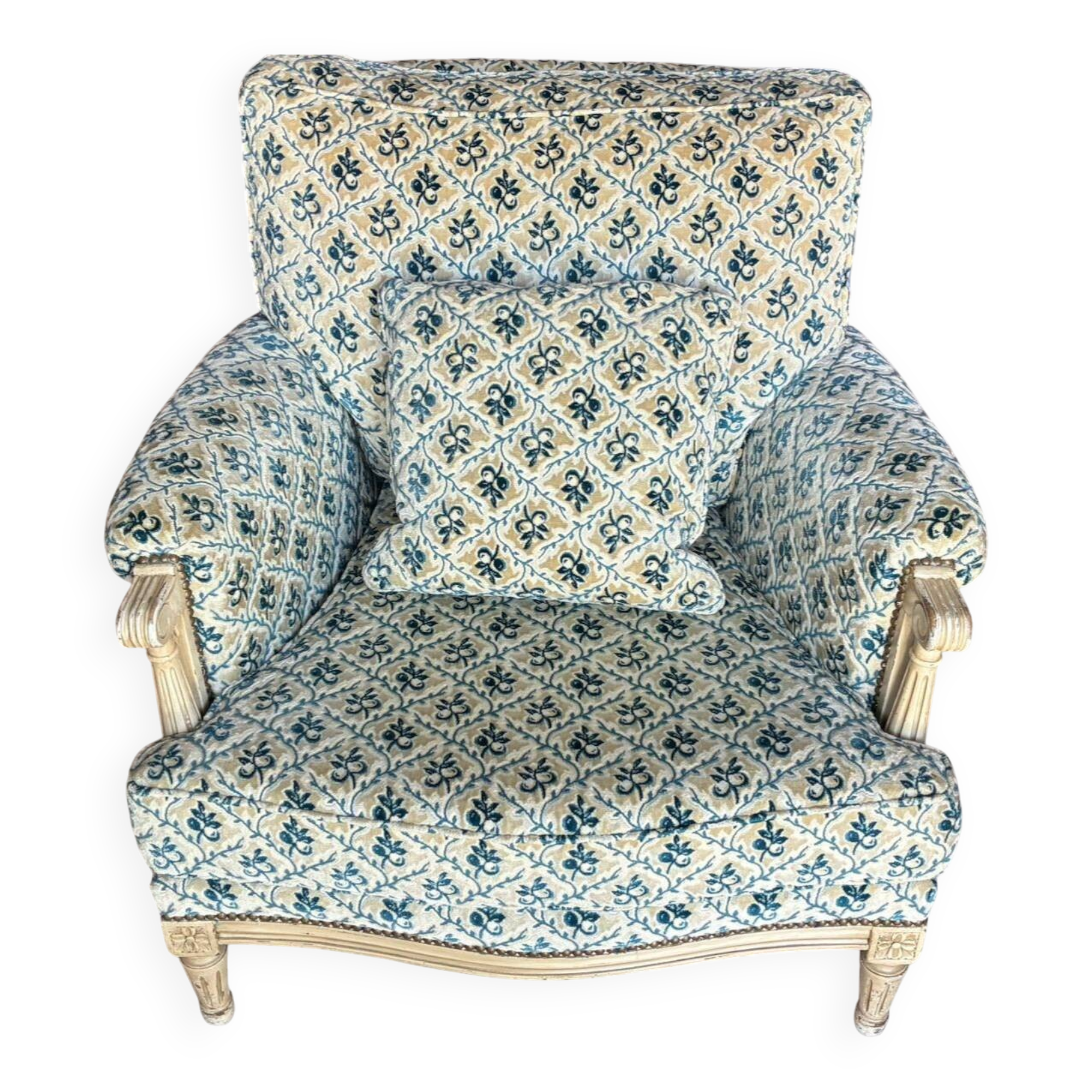 2 Louis XVI style Bergères