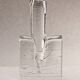 'L'ultimatum' vase in glass